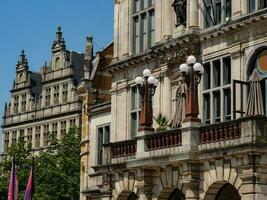 gent city in belgium photo