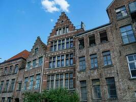 summer time in Gent Belgium photo