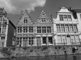 the city of Gent in Belgium photo