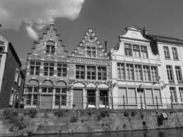 the city of Gent in Belgium photo