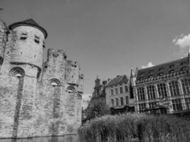 the city of Gent in Belgium photo