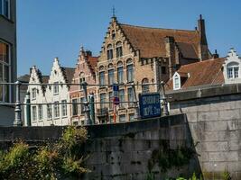 el ciudad de brujas en Bélgica foto