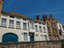 The city of Bruges in Belgium photo