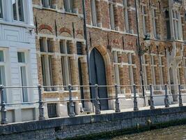 The city of Bruges in Belgium photo