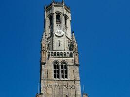 el ciudad de brujas en Bélgica foto