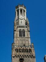 The city of Bruges in Belgium photo