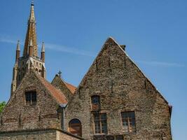 The city of Bruges in Belgium photo