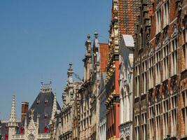 The city of Bruges in Belgium photo