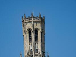 The city of Bruges in Belgium photo