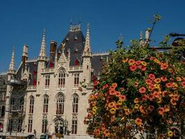 The city of Bruges in Belgium photo