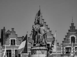 The city of Bruges in Belgium photo