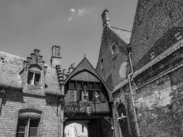 The city of Bruges in Belgium photo