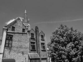 The city of Bruges in Belgium photo