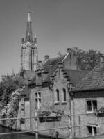 The city of Bruges in Belgium photo