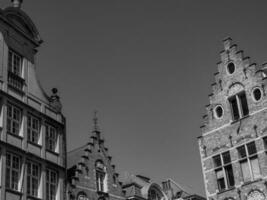 The city of Bruges in Belgium photo