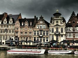 the city of Gent in belgium photo