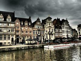 the city of Gent in belgium photo