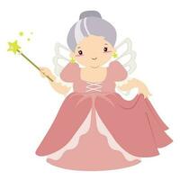 Medieval fairytale character. Kingdom theme. Vector file