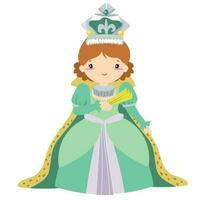 Medieval fairytale character. Kingdom theme. Vector file