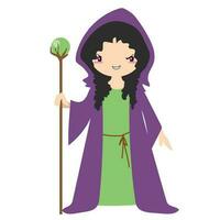 Medieval fairytale character. Kingdom theme. Vector file