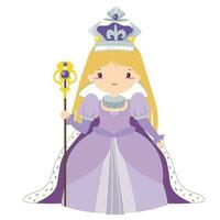 Medieval fairytale character. Kingdom theme. Vector file