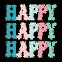 Cute Hand Drawn Font A Charming and Versatile Asset  happy vector