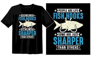 Fishing vintage t shirt design vector, vintage fishing t shirt set graphic illustration vector