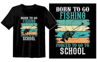 Vintage T Shirt Vector PNG Images, Vintage Fishing T Shirt Design, Vintage,  Fishing, T Shirt PNG Image For Free Download