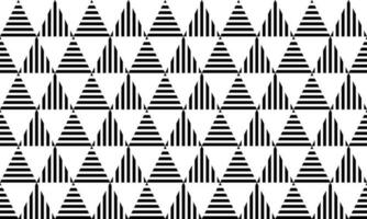 black white stripe triangle seamless vector