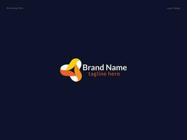 Brand logo design concept vector