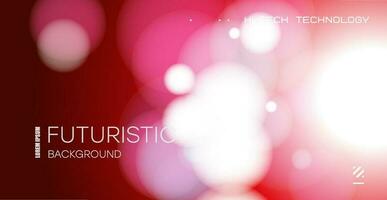 Abstract bokeh lights background, blur effect. vector