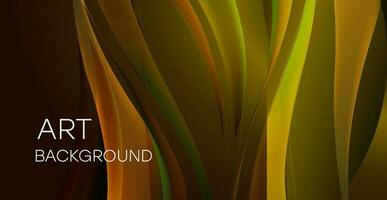 Simple fluid color gradient abstract background with dynamic wave line effect. Vector Illustration For Wallpaper, Banner, Background, landing page.