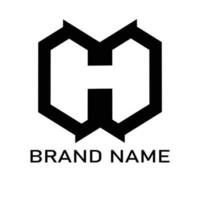 letra h línea logo diseño. vector resumen logo diseño plantillas. usable para negocio y marca logotipos plano vector logo diseño modelo elemento