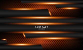 Orange modern abstract background for social media design wallpaper vector illustration