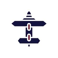 Airplane icon solid maroon navy colour military symbol perfect. vector