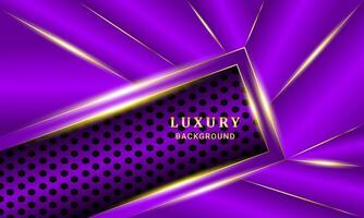 Luxury purple gradient colour abstract background for social media design vector