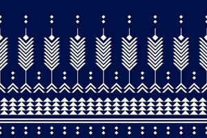 Abstract ethnic Aztec style. Ethnic geometric seamless pattern in tribal. Border ornament print. vector