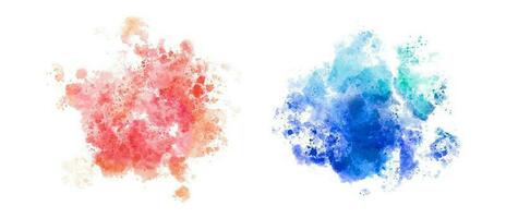 watercolor vector stains. background for texts