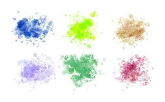 watercolor vector stains. background for texts