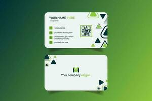 Luxury creative corporate business card vector