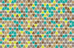 Colourful Geometric Triangle Pattern Free Vector