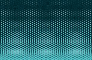 Halftone Honeycomb Pattern vector