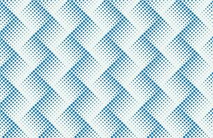 Blue color seamless halftone pattern vector