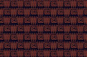 Seamless Tribal Fabric Design vector