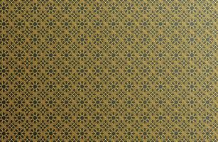 Seamless Golden Color Arabic Pattern vector