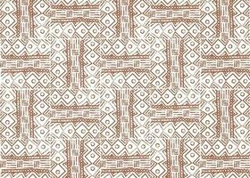 Ethnic pattern in brown tones vector