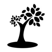 tree icon logo design vector