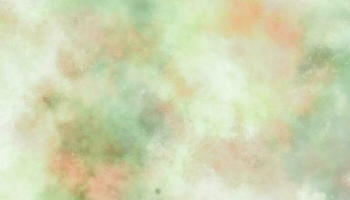 colorful watercolor background of abstract sunset sky with puffy clouds in bright green and blue color design. modern watercolor design wash aqua painted texture close up, grungy