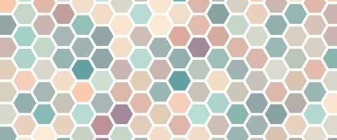 Hexagon abstract geometric shape background. Futuristic honeycomb mosaic pattern. Use for cover template, poster, banner web, flyer, print ad. Vector illustration