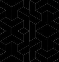 black abstract background with squares vector